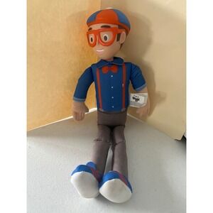 Blippi My Buddy Talking Plush 16 Inch Jazwares Interactive Toy Figure Sounds